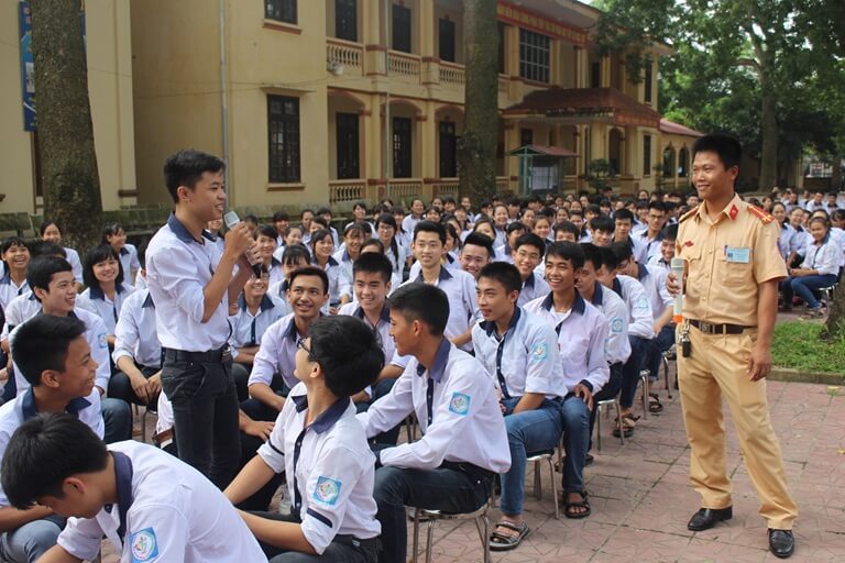 Đảm bảo an toàn giao thông chào đón năm học mới 2019 – 2020 2