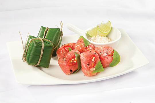nem bưởi chua ngọt