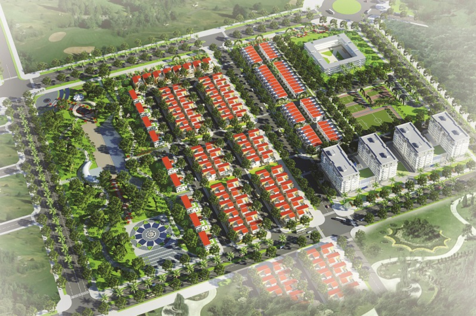 khu dân cư Tây Nam