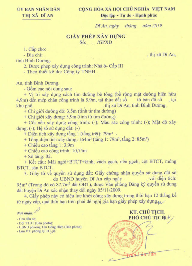 Giấy phép xây dựng