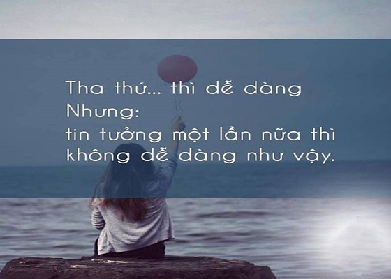 Tình bạn sẽ bị chia cắt nếu như mất niềm tin