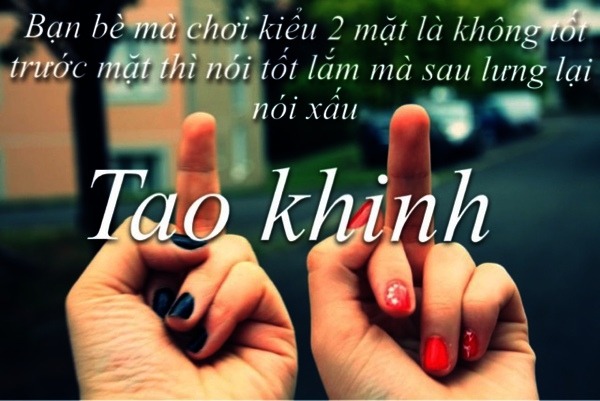 Đôi khi tin tưởng bạn quá nhiều lại nhận về thất vọng quá lớn