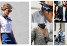 Cách phối đồ với khăn bandana cực xinh cho nàng tự tin xuống phố
