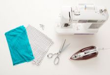 Hướng dẫn cách may khăn turban quấn nơ đơn giản