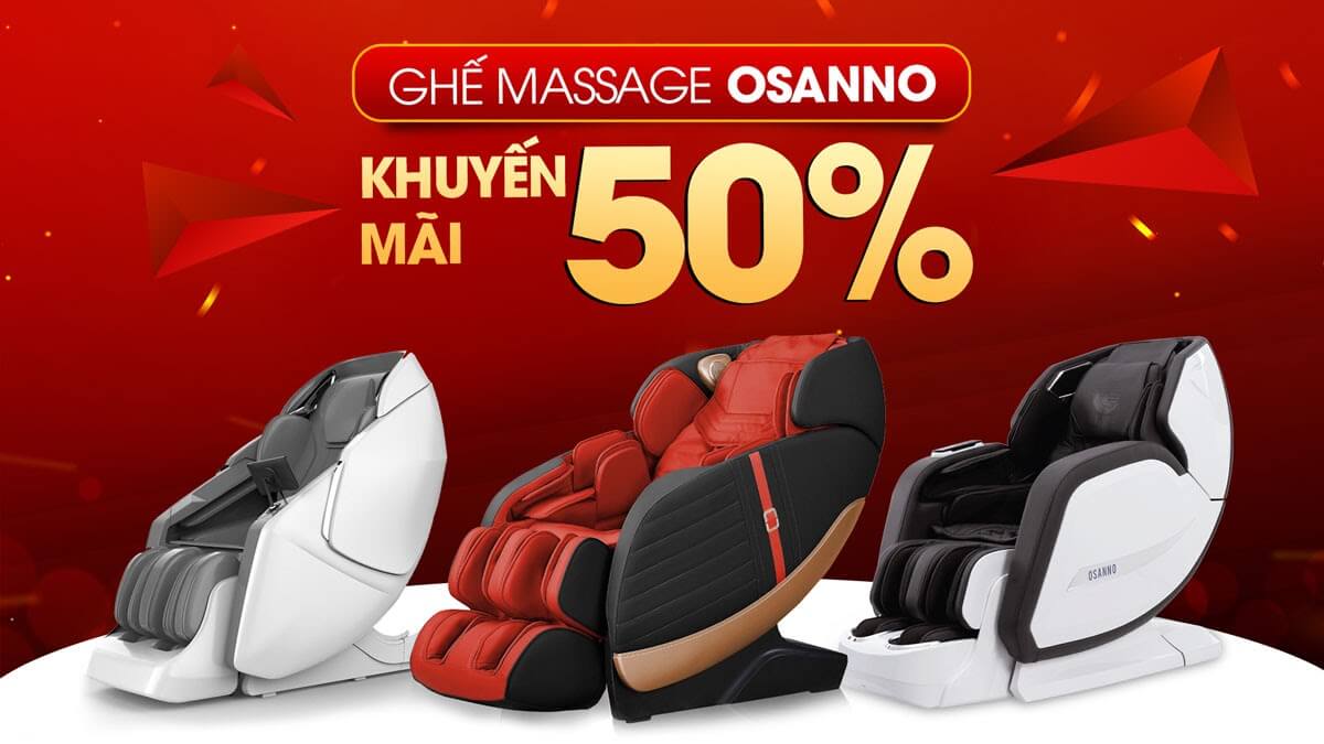 Osanno khai trương cửa hàng ghế massage CN Tây Ninh - Giảm Giá 50%