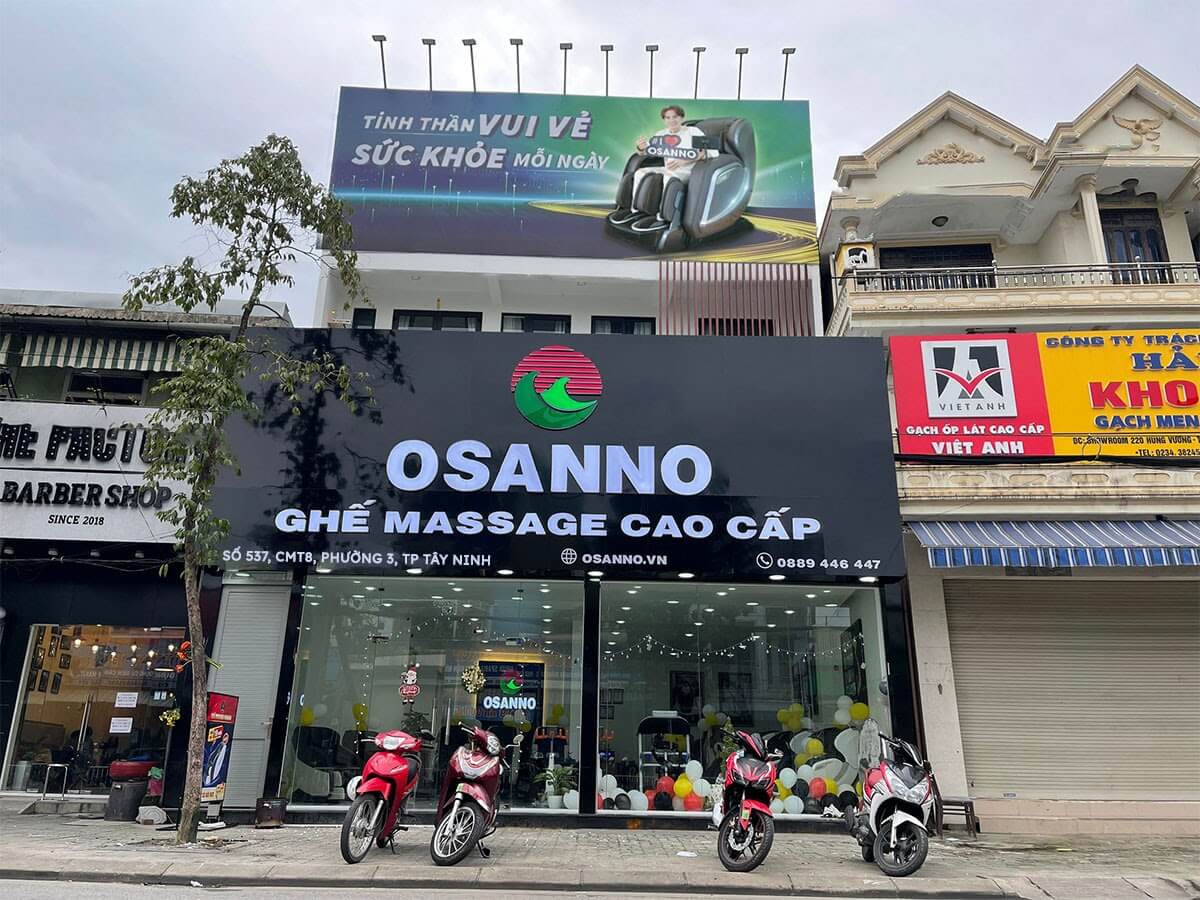 Osanno khai trương cửa hàng ghế massage CN Tây Ninh - Giảm Giá 50%