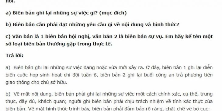 Biên bản là gì? Các loại biên bản thường gặp