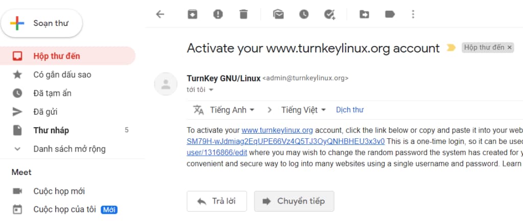 Chỉ nên nhập địa chỉ email sau khi đã soạn xong nội dung