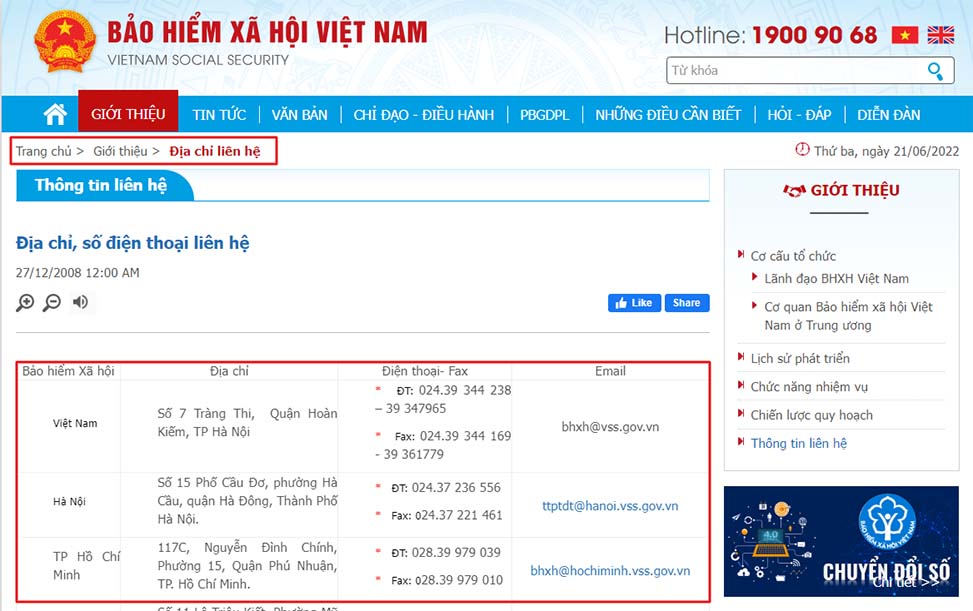 Hướng dẫn cách tra cứu số tổng đài BHXH tại các tỉnh, thành phố