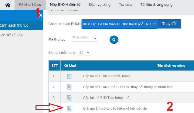 Thủ tục rút bảo hiểm xã hội 1 lần online chi tiết