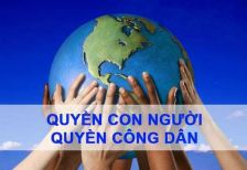 Quyền con người và quyền công dân giống và khác nhau chỗ nào?