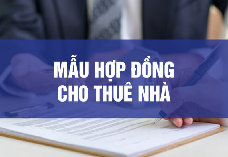 Mẫu hợp đồng cho thuê nhà hình thành trong tương lai